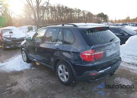 2007 BMW X5 3.0Si z USA, uszkodzony, nr VIN 5UXFE43527L039416